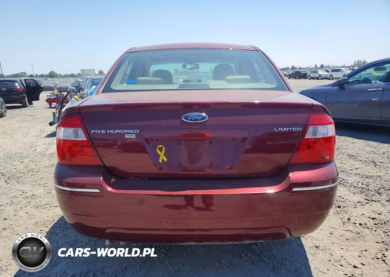 2005 Ford Five Hundred Limited VIN:1FAHP281X5G105754 - 6