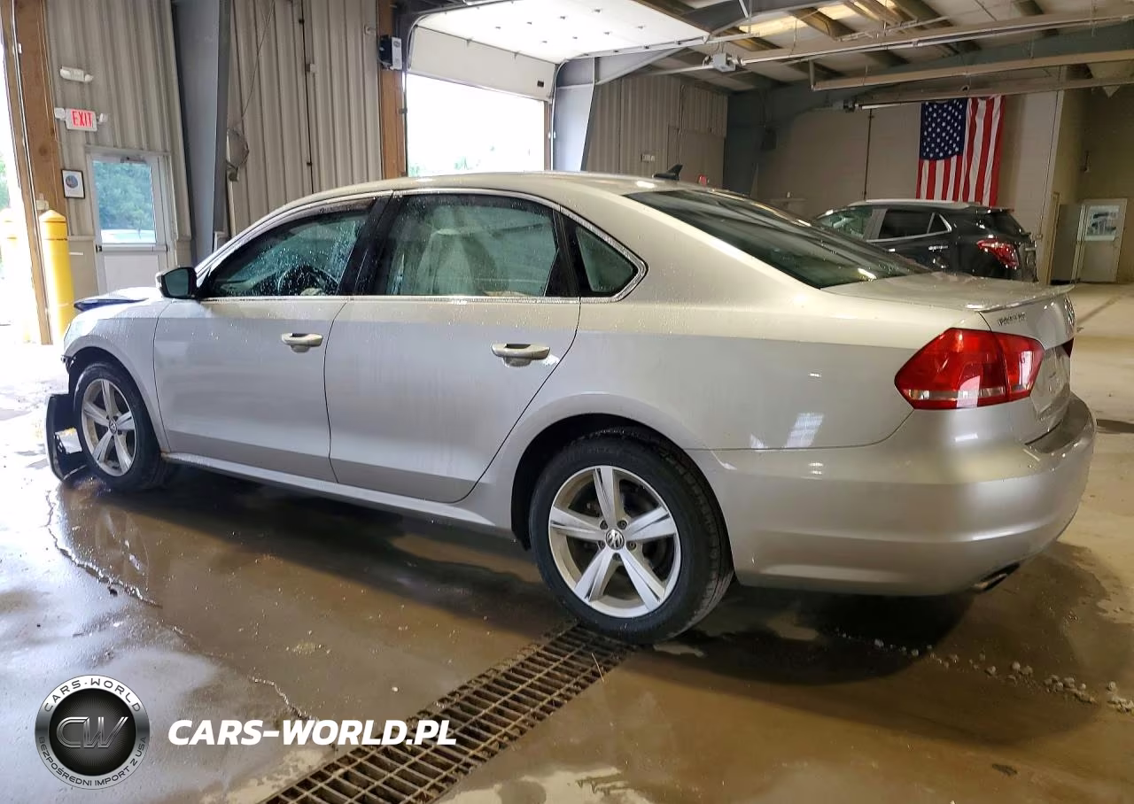 2013 Volkswagen Passat Se VIN:1VWBP7A3XDC089812 - 2