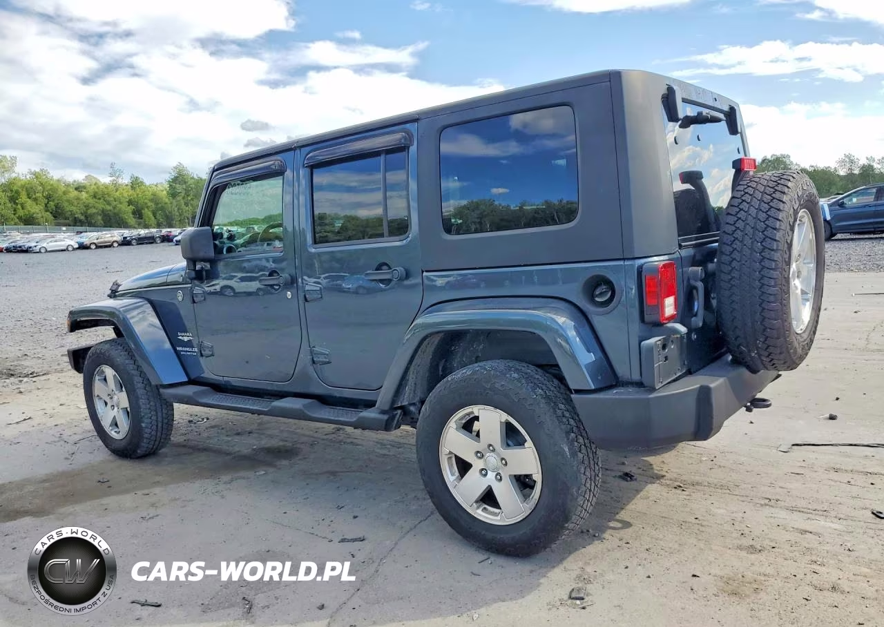 2008 Jeep Wrangler Unlimited Sahara VIN:1J4GA59108L604558 - 2
