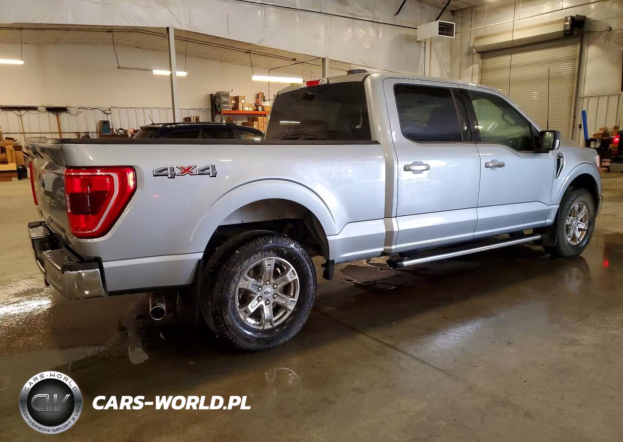 2022 Ford F150 Supercrew VIN:1FTFW1E51NKF00490 - 3
