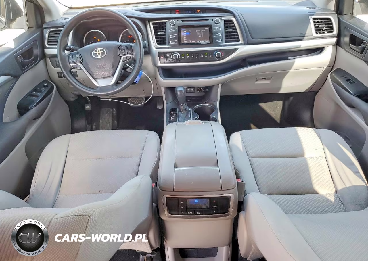 2017 Toyota Highlander Le VIN:5TDZARFHXHS032355 - 8