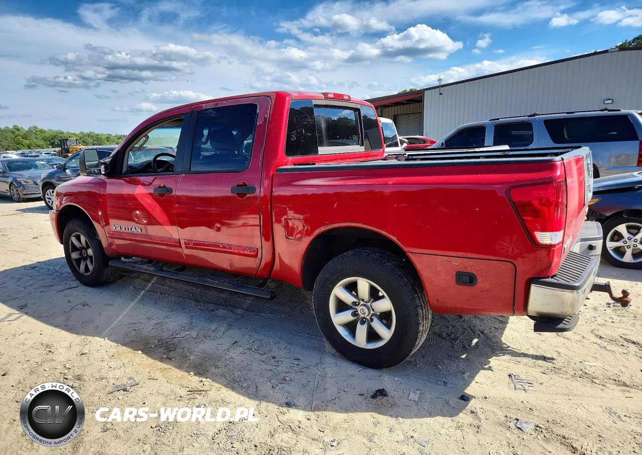 2008 Nissan Titan Xe VIN:1N6AA07C68N351945 - 2