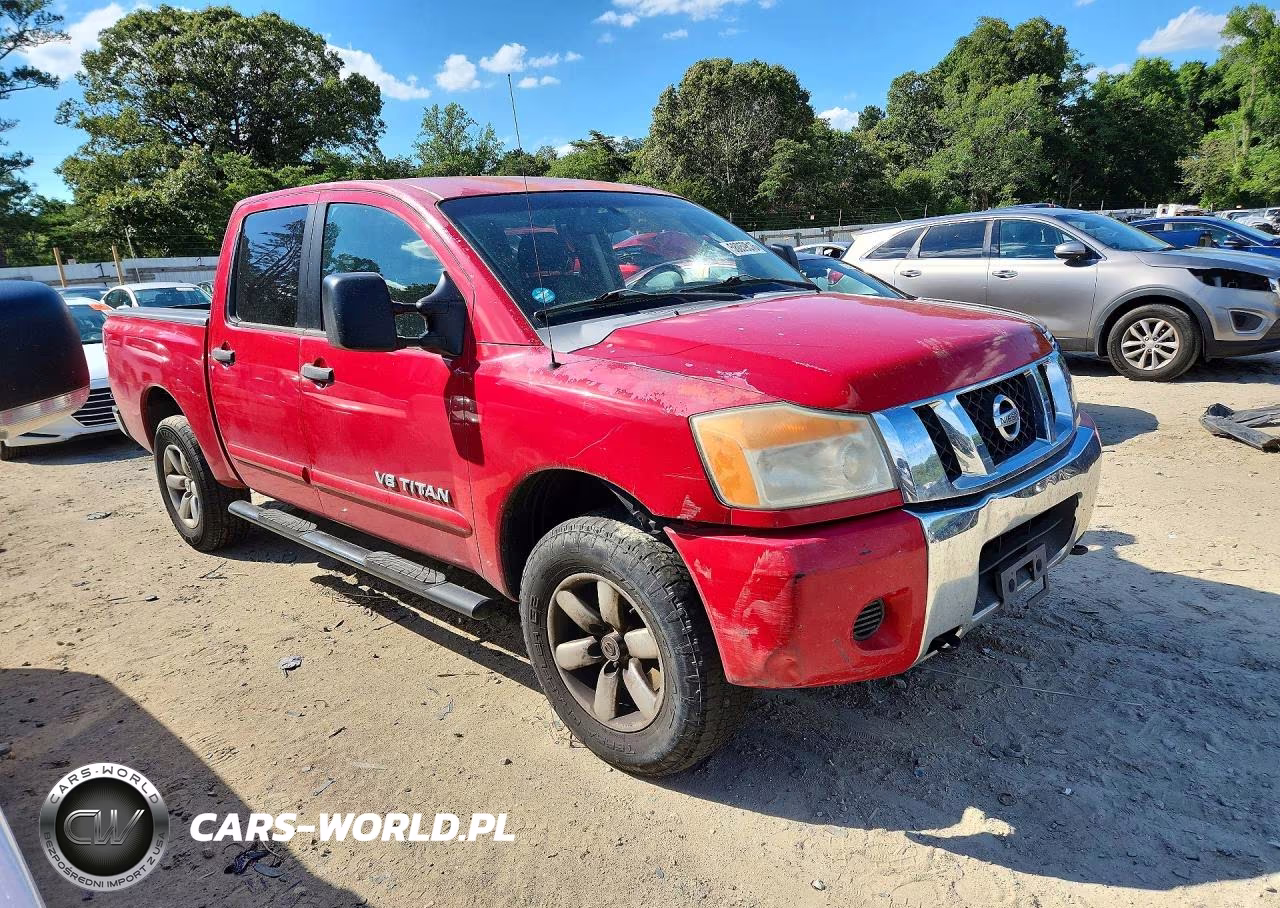 2008 Nissan Titan Xe VIN:1N6AA07C68N351945 - 4