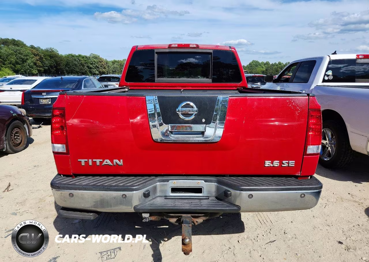 2008 Nissan Titan Xe VIN:1N6AA07C68N351945 - 6