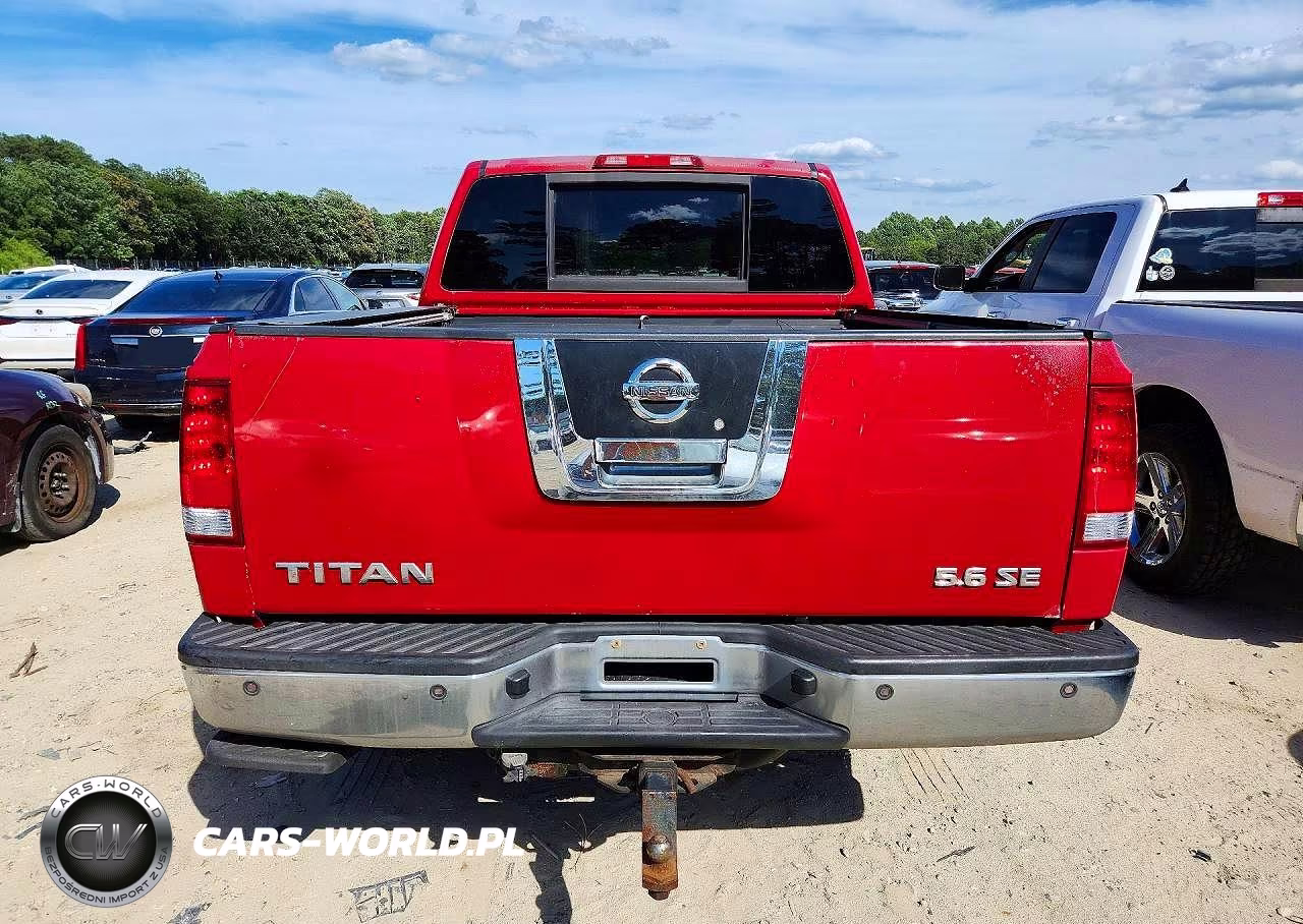 2008 Nissan Titan Xe VIN:1N6AA07C68N351945 - 7
