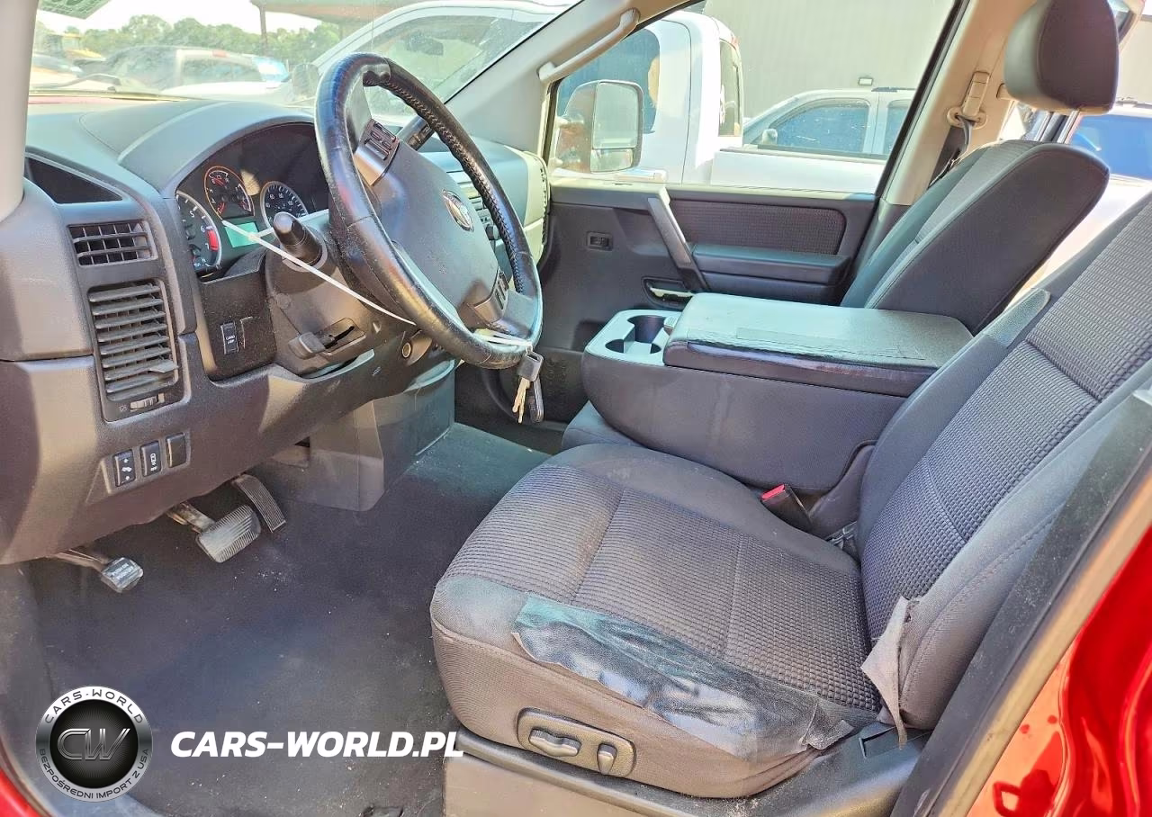 2008 Nissan Titan Xe VIN:1N6AA07C68N351945 - 8