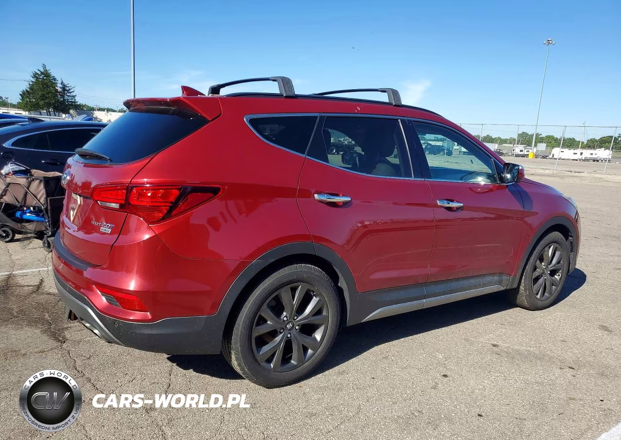 2017 Hyundai Santa Fe Sport 2.0T Ultimate VIN:5XYZW4LA0HG456796 - 3