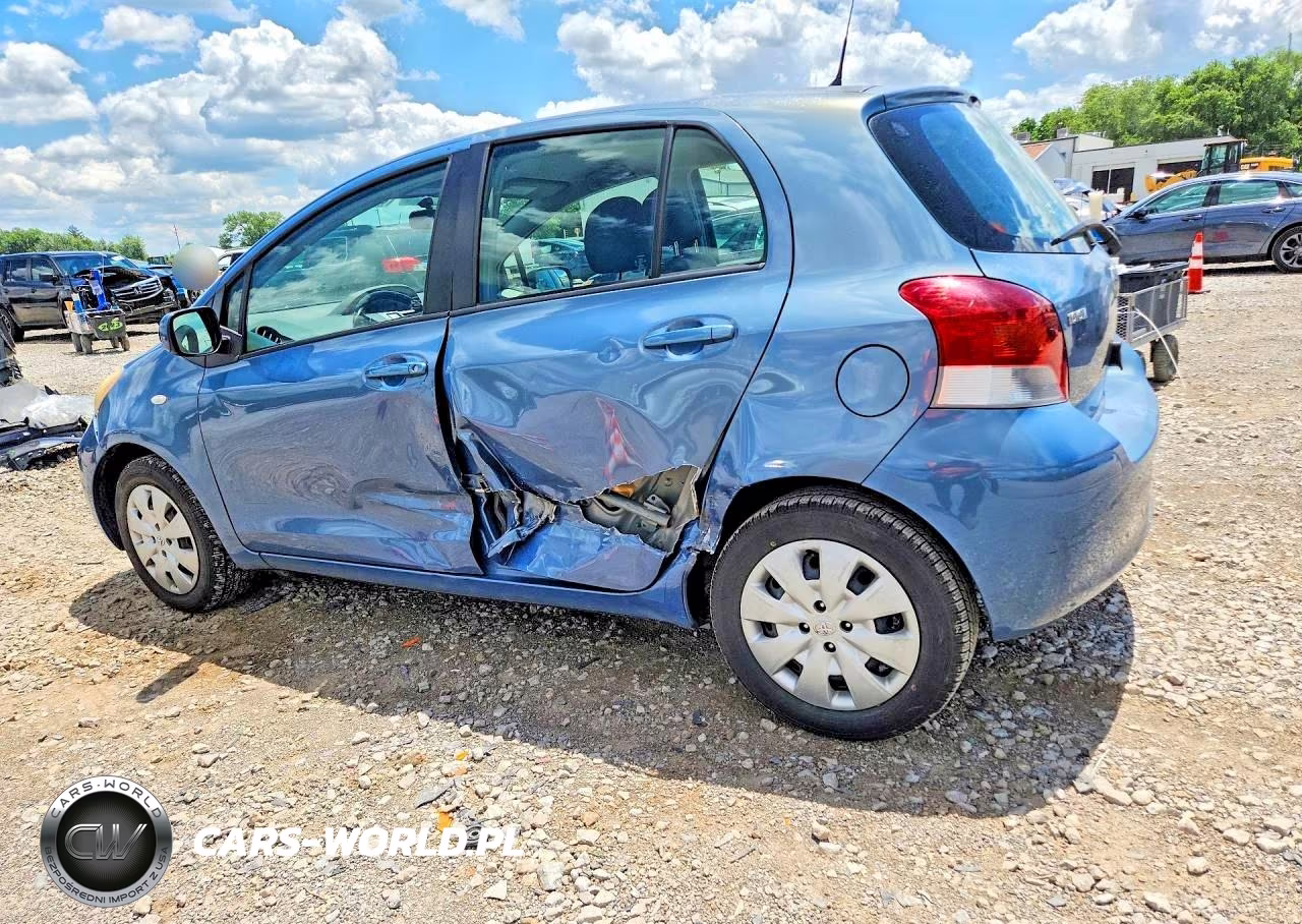 2010 Toyota Yaris Base VIN:JTDKT4K33A5320299 - 2