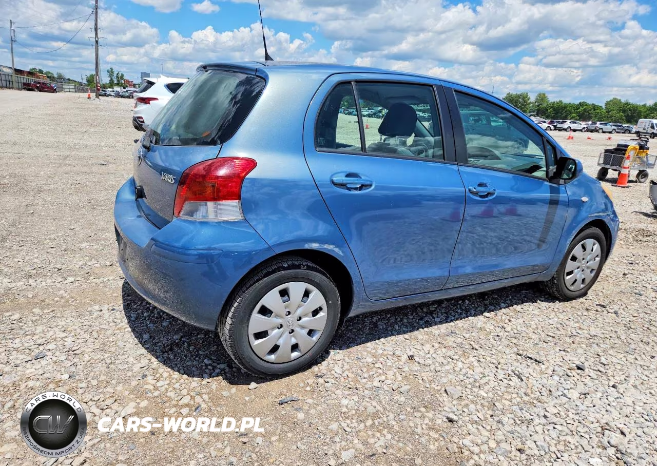2010 Toyota Yaris Base VIN:JTDKT4K33A5320299 - 3