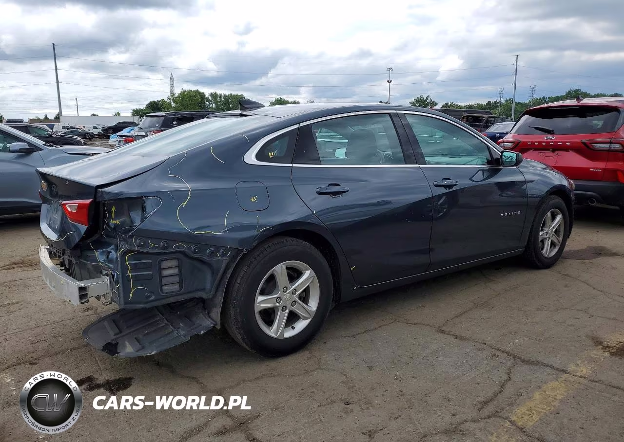 2021 Chevrolet Malibu Ls VIN:1G1ZB5ST4MF017031 - 3