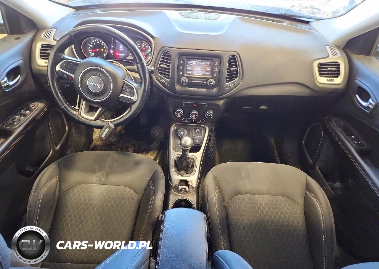2018 Jeep Compass Sport VIN:3C4NJDAB8JT147911 - 8
