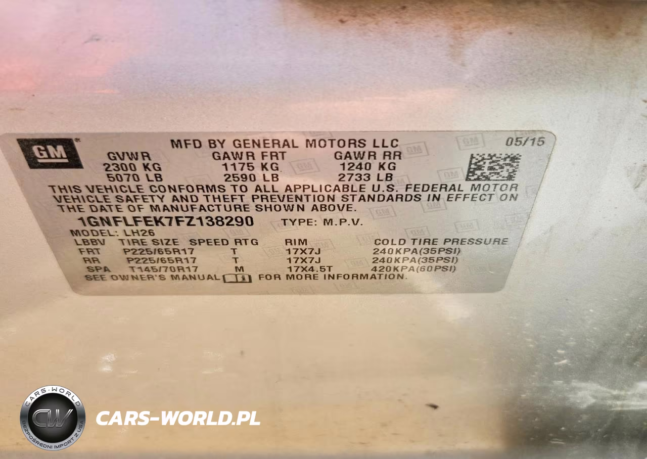2015 Chevrolet Equinox Lt VIN:1GNFLFEK7FZ138290 - 13