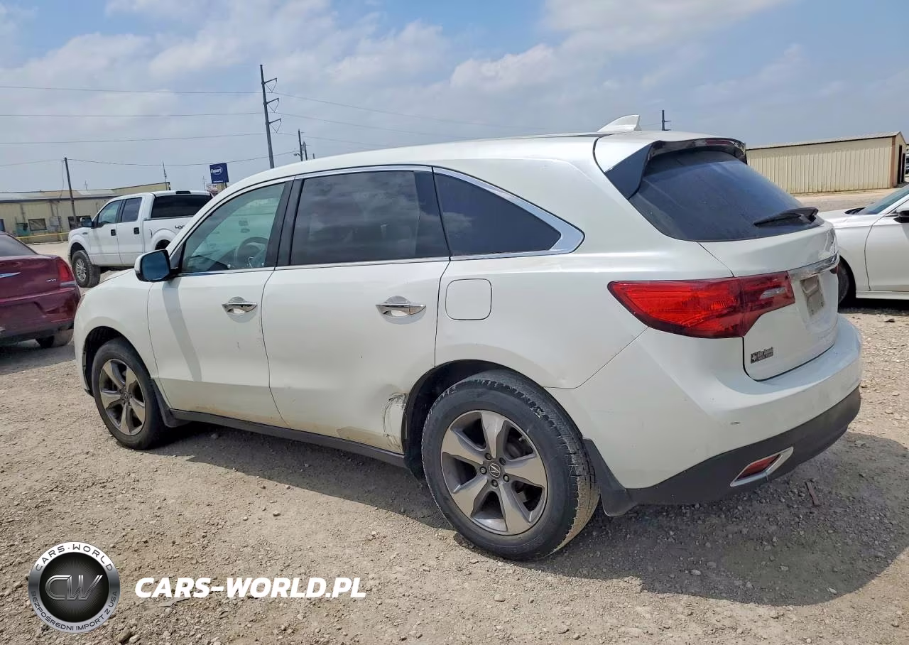 2015 Acura Mdx VIN:5FRYD3H25FB005086 - 2