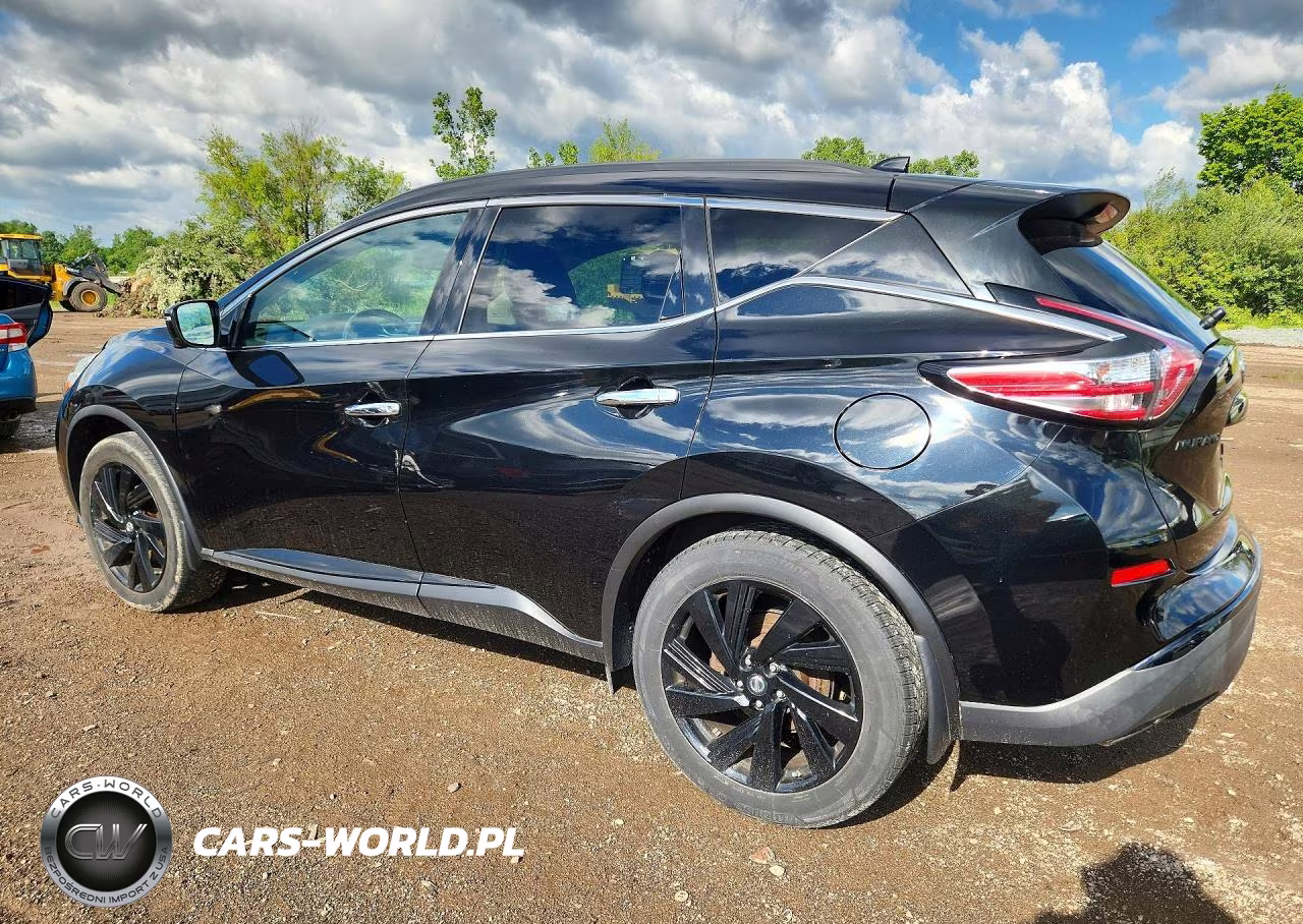 2018 Nissan Murano Sl VIN:5N1AZ2MH5JN120835 - 2