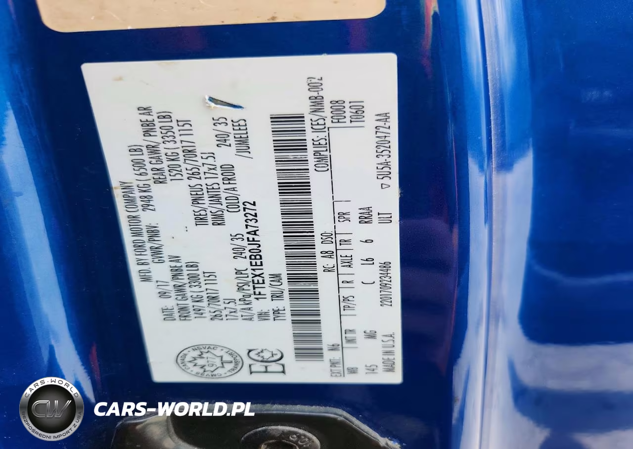 2018 Ford F150 Super Cab VIN:1FTEX1EB0JFA73272 - 12
