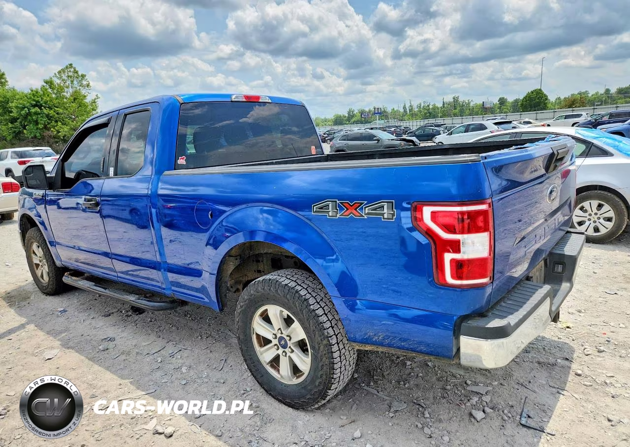 2018 Ford F150 Super Cab VIN:1FTEX1EB0JFA73272 - 2
