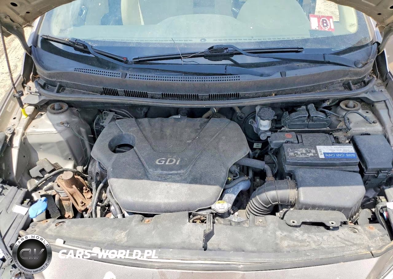 2013 Hyundai Accent Gls VIN:KMHCT4AE9DU326363 - 11