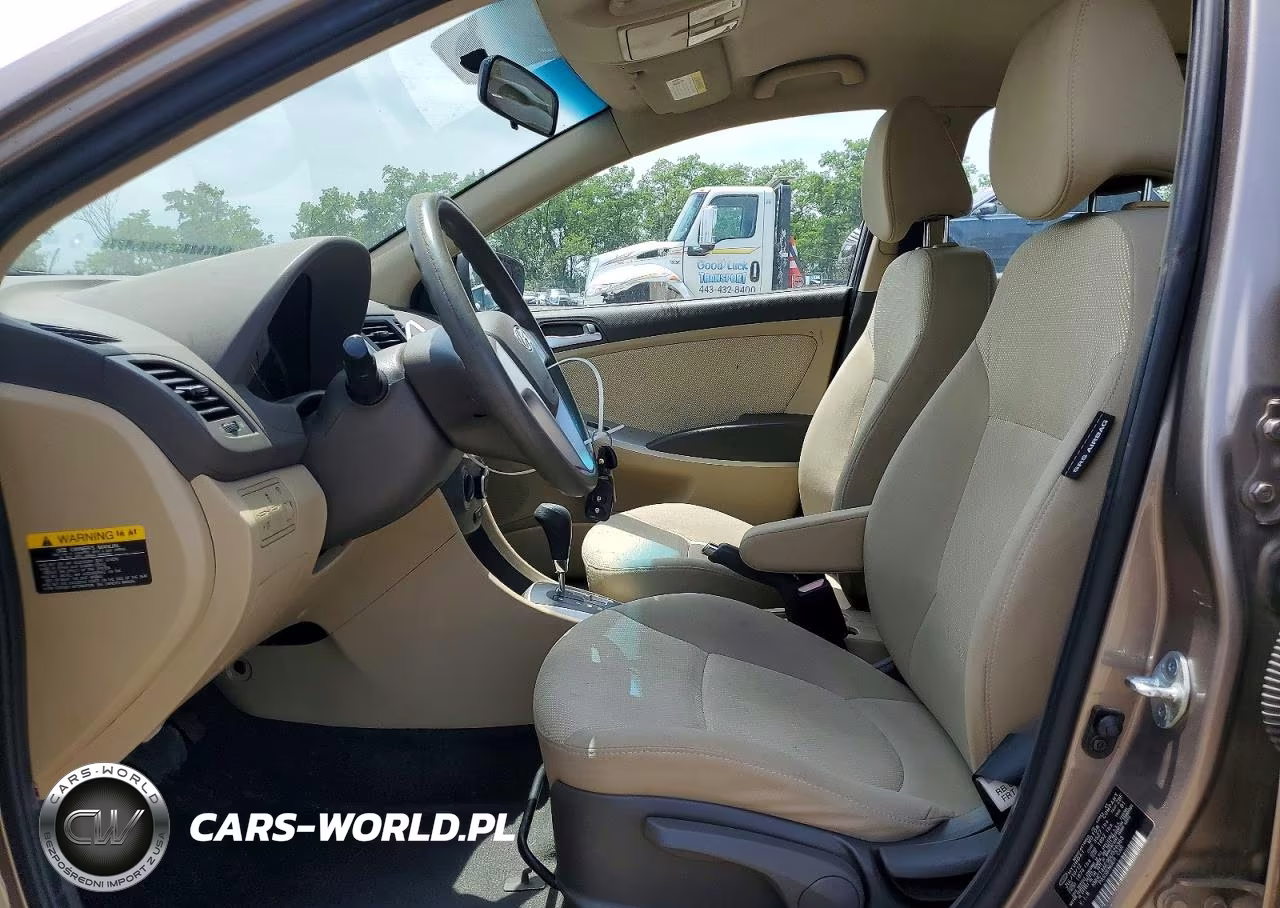 2013 Hyundai Accent Gls VIN:KMHCT4AE9DU326363 - 7