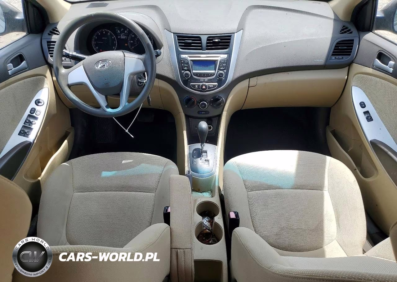 2013 Hyundai Accent Gls VIN:KMHCT4AE9DU326363 - 8