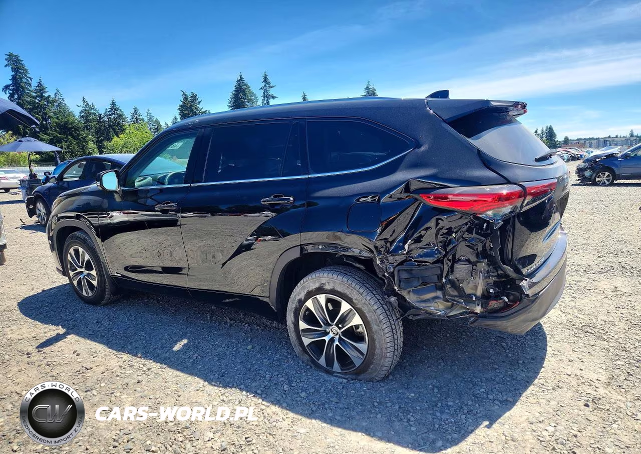 2020 Toyota Highlander Hybrid Xle VIN:5TDHBRCH8LS504185 - 2
