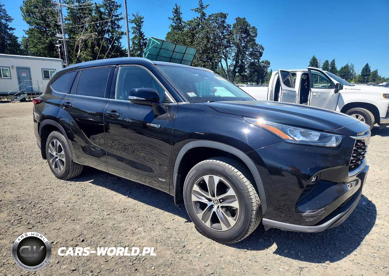 2020 Toyota Highlander Hybrid Xle VIN:5TDHBRCH8LS504185 - 4