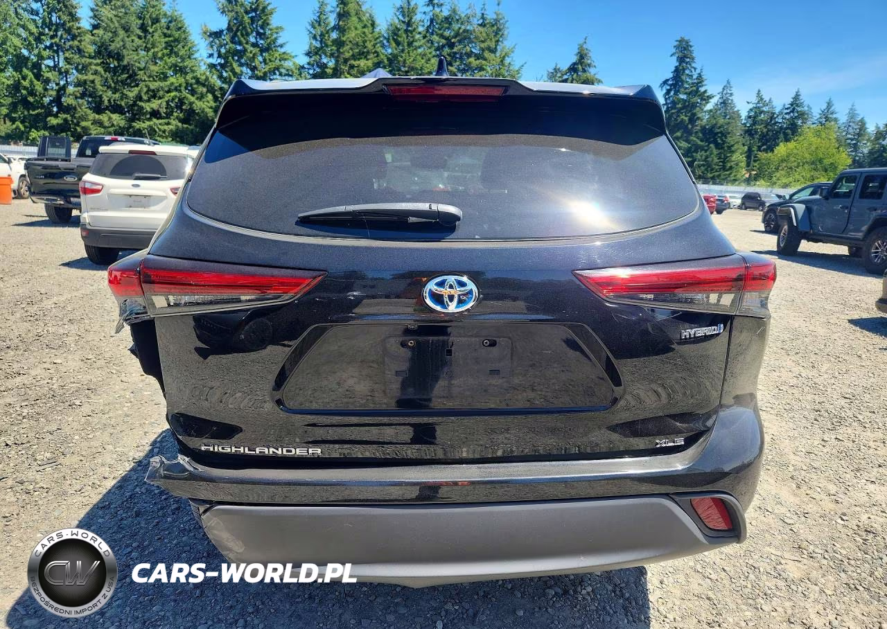 2020 Toyota Highlander Hybrid Xle VIN:5TDHBRCH8LS504185 - 6