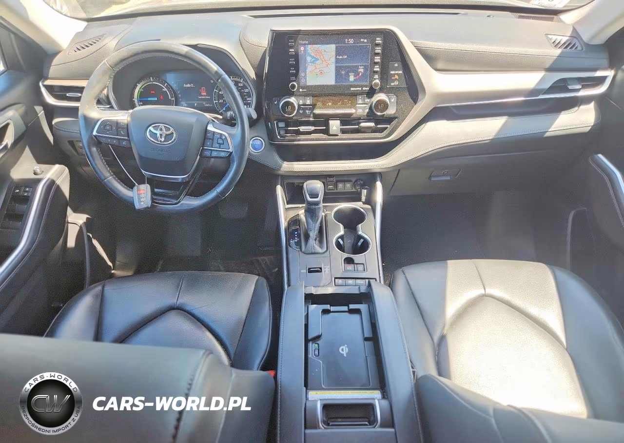 2020 Toyota Highlander Hybrid Xle VIN:5TDHBRCH8LS504185 - 8