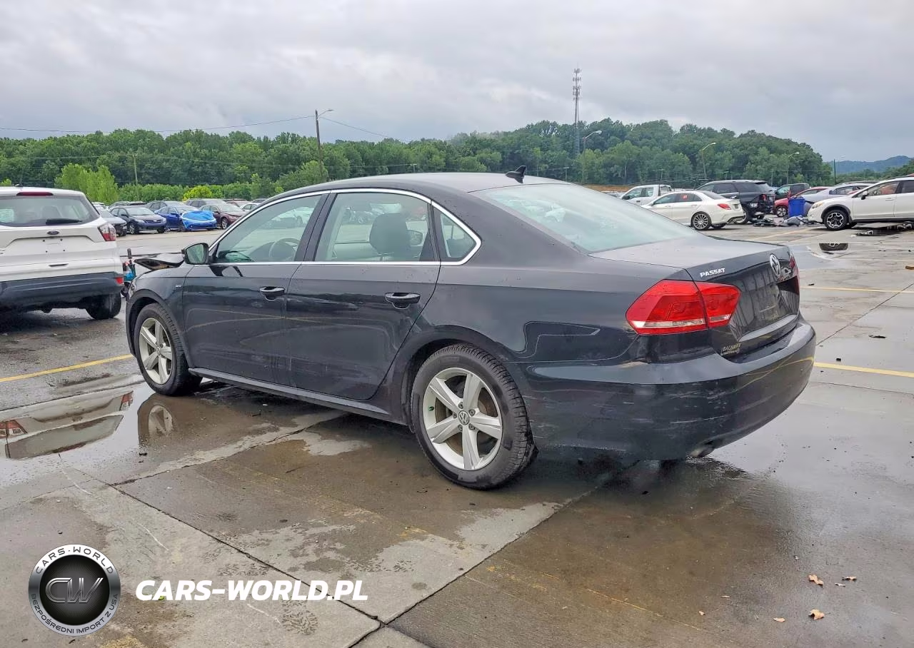 2015 Volkswagen Passat S VIN:1VWAS7A38FC110007 - 2