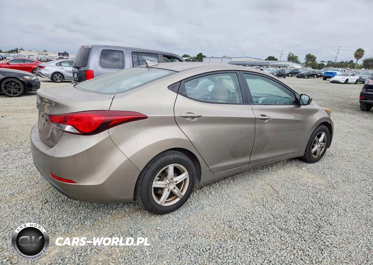 2016 Hyundai Elantra Se VIN:5NPDH4AE7GH686319 - 3