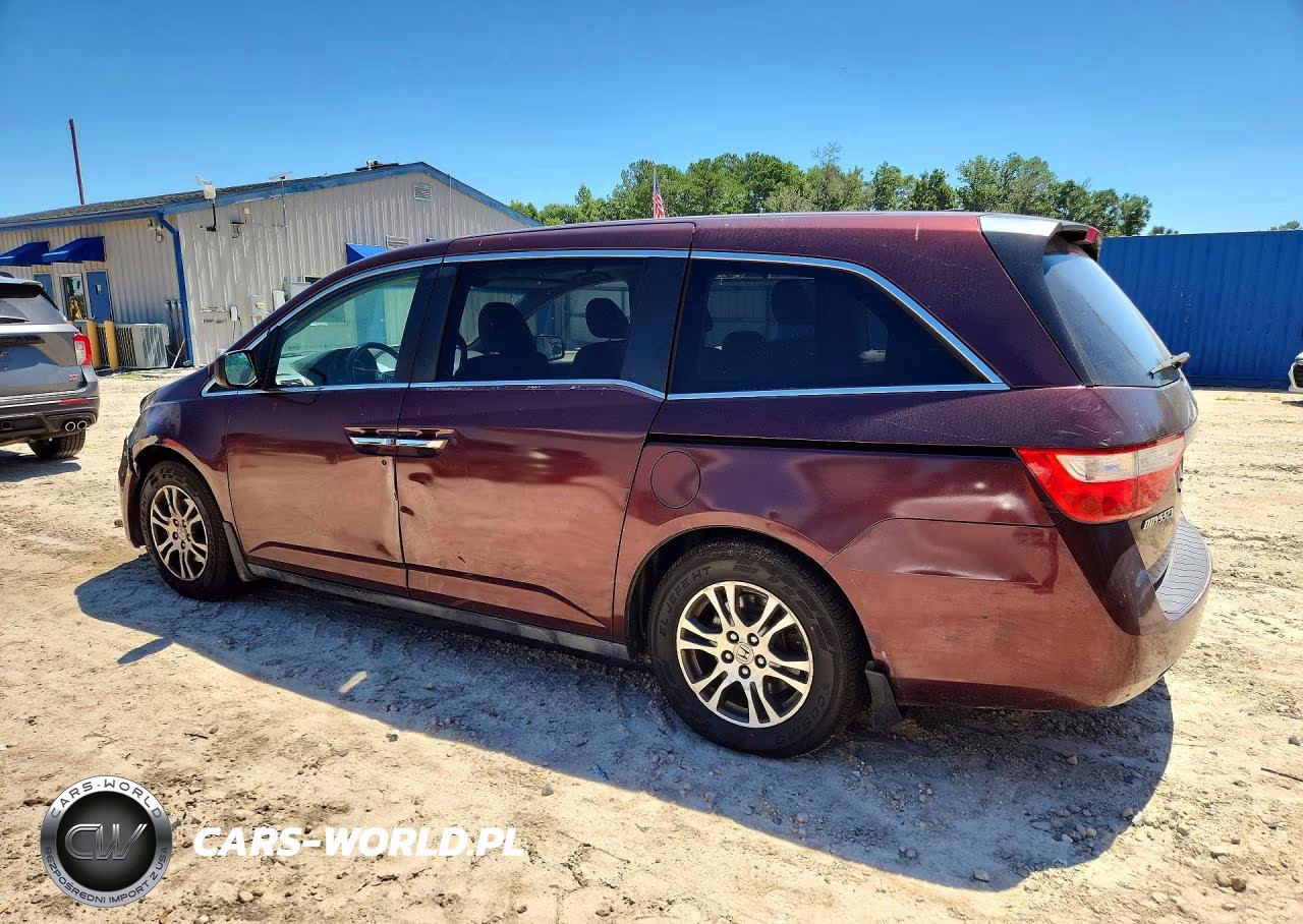 2011 Honda Odyssey Exl VIN:5FNRL5H64BB073638 - 2