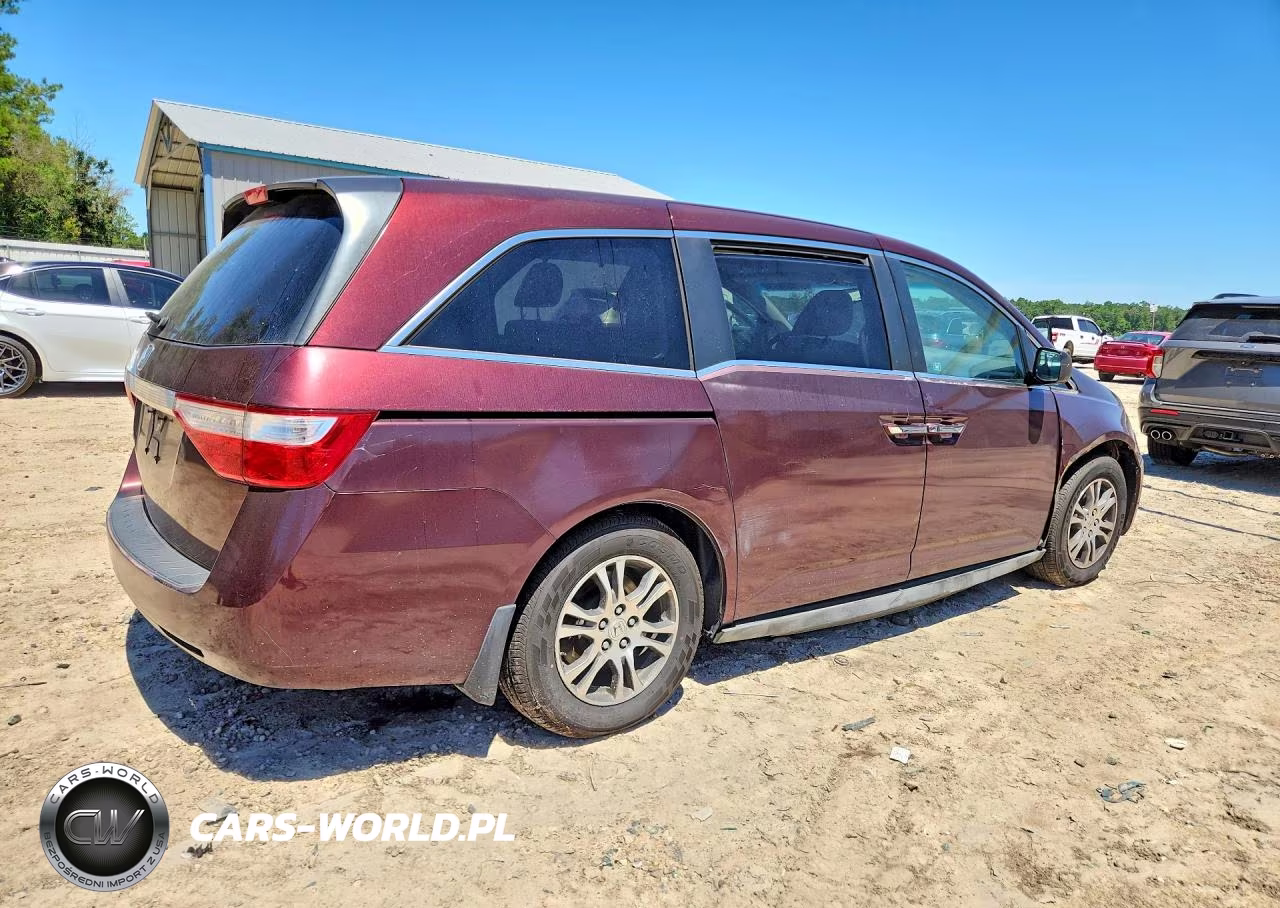 2011 Honda Odyssey Exl VIN:5FNRL5H64BB073638 - 3