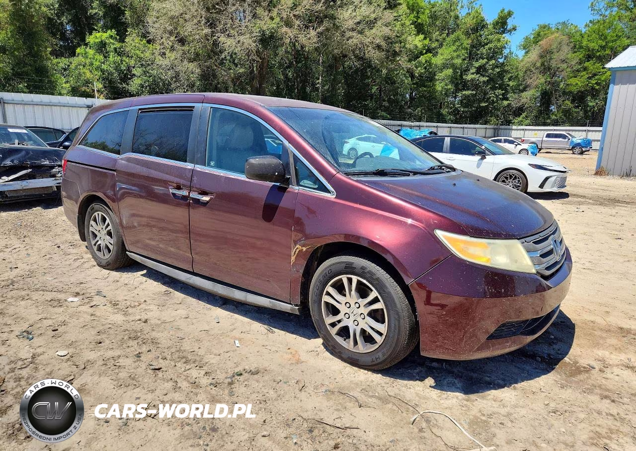2011 Honda Odyssey Exl VIN:5FNRL5H64BB073638 - 4