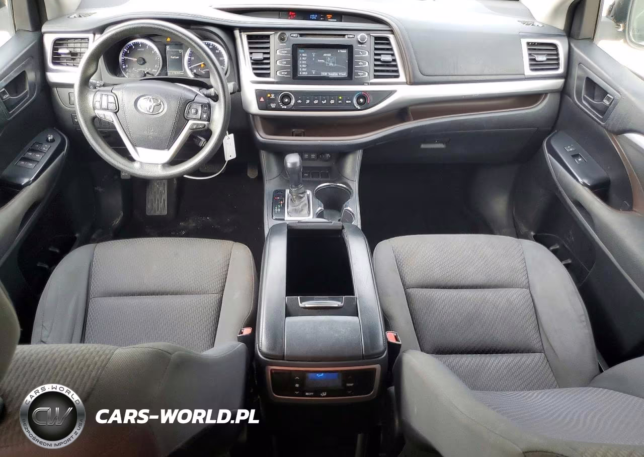 2017 Toyota Highlander Le VIN:5TDZZRFH6HS231640 - 8