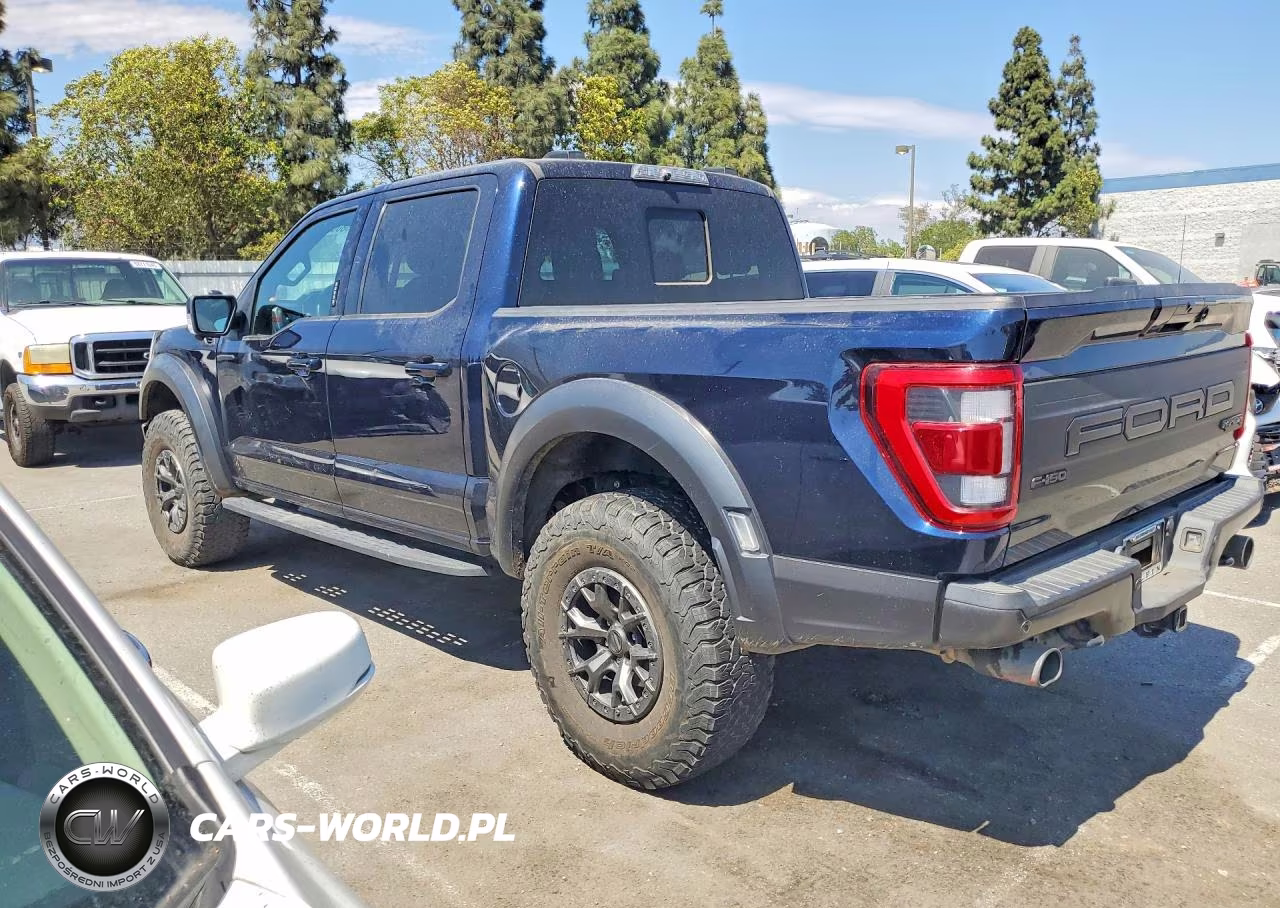 2022 Ford F150 Raptor VIN:1FTFW1RG0NFC21018 - 2