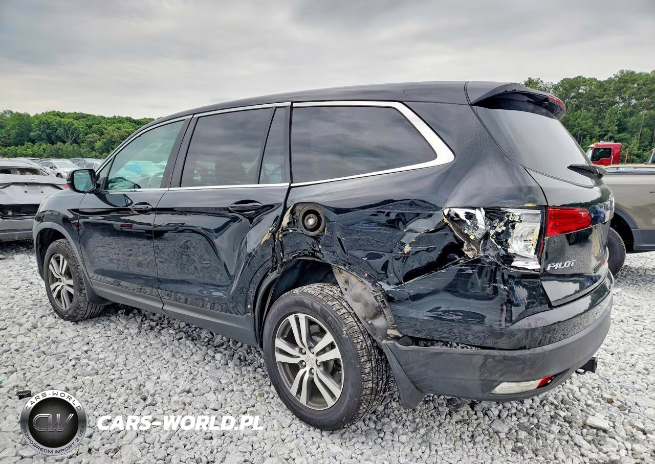 2017 Honda Pilot Exl VIN:5FNYF5H66HB002937 - 2