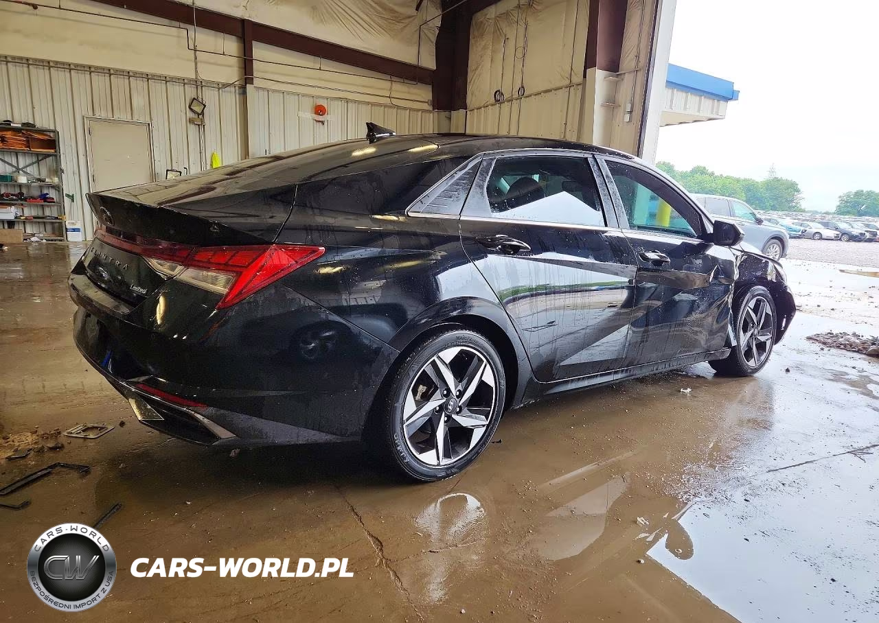 2021 Hyundai Elantra Limited VIN:KMHLP4AG9MU116092 - 3
