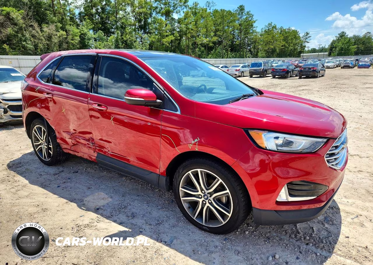 2020 Ford Edge Titanium VIN:2FMPK3K95LBB46172 - 4