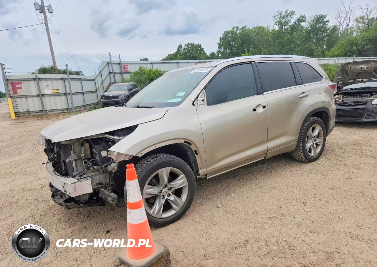 2014 Toyota Highlander Limited Platinum – zdjęcie 1 z 14