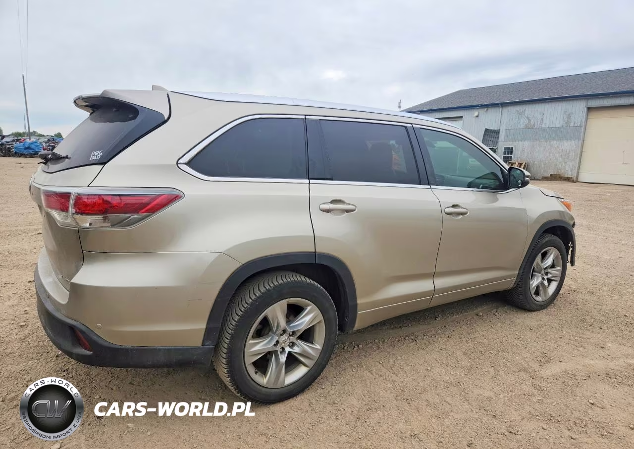 2014 Toyota Highlander Limited Platinum VIN:5TDYKRFH6ES031126 - 3