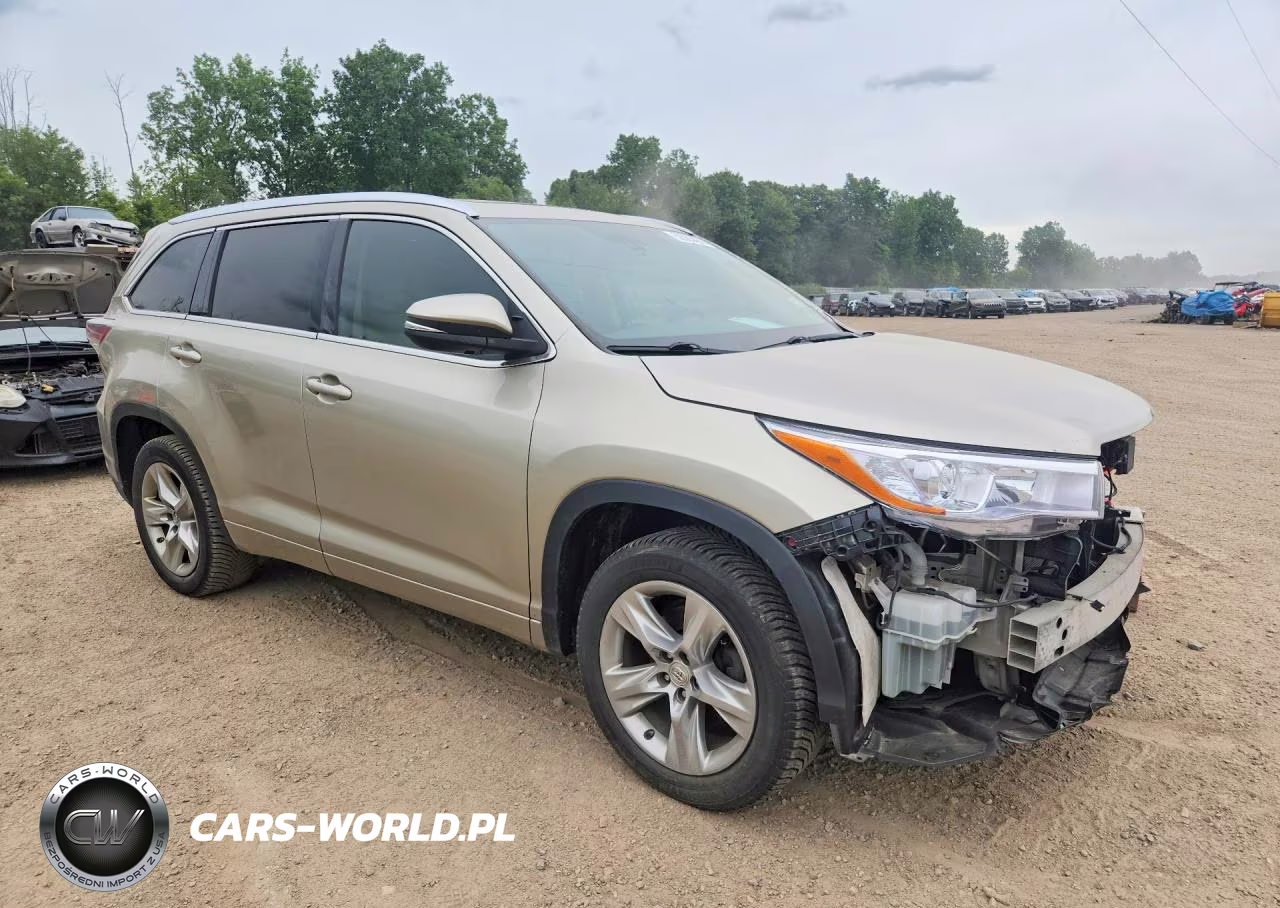 2014 Toyota Highlander Limited Platinum VIN:5TDYKRFH6ES031126 - 4