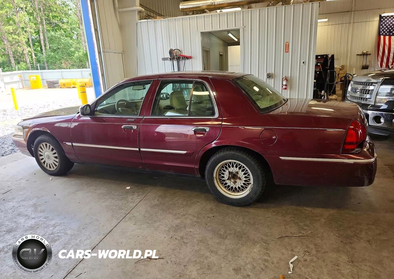 2008 Mercury Grand Marquis Ls VIN:2MEHM75V08X612165 - 2