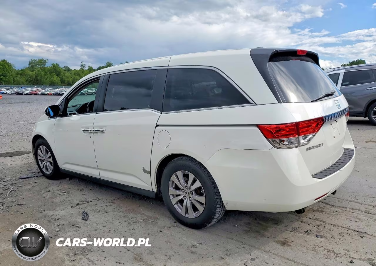 2014 Honda Odyssey Exl VIN:5FNRL5H61EB043744 - 2
