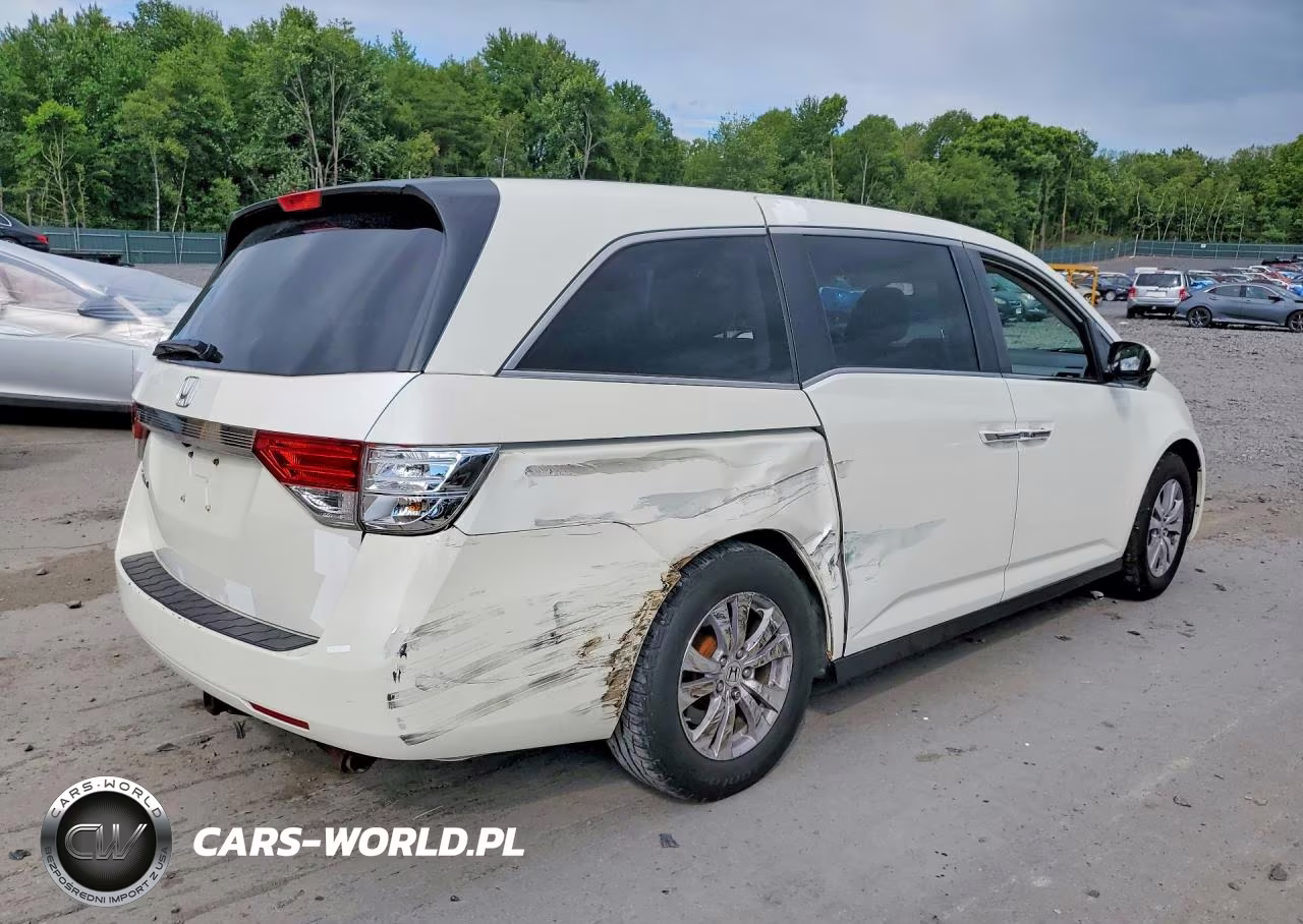 2014 Honda Odyssey Exl VIN:5FNRL5H61EB043744 - 3