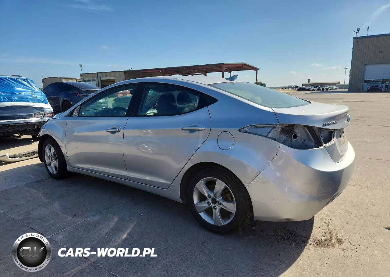 2012 Hyundai Elantra Gls VIN:KMHDH4AE3CU326041 - 2