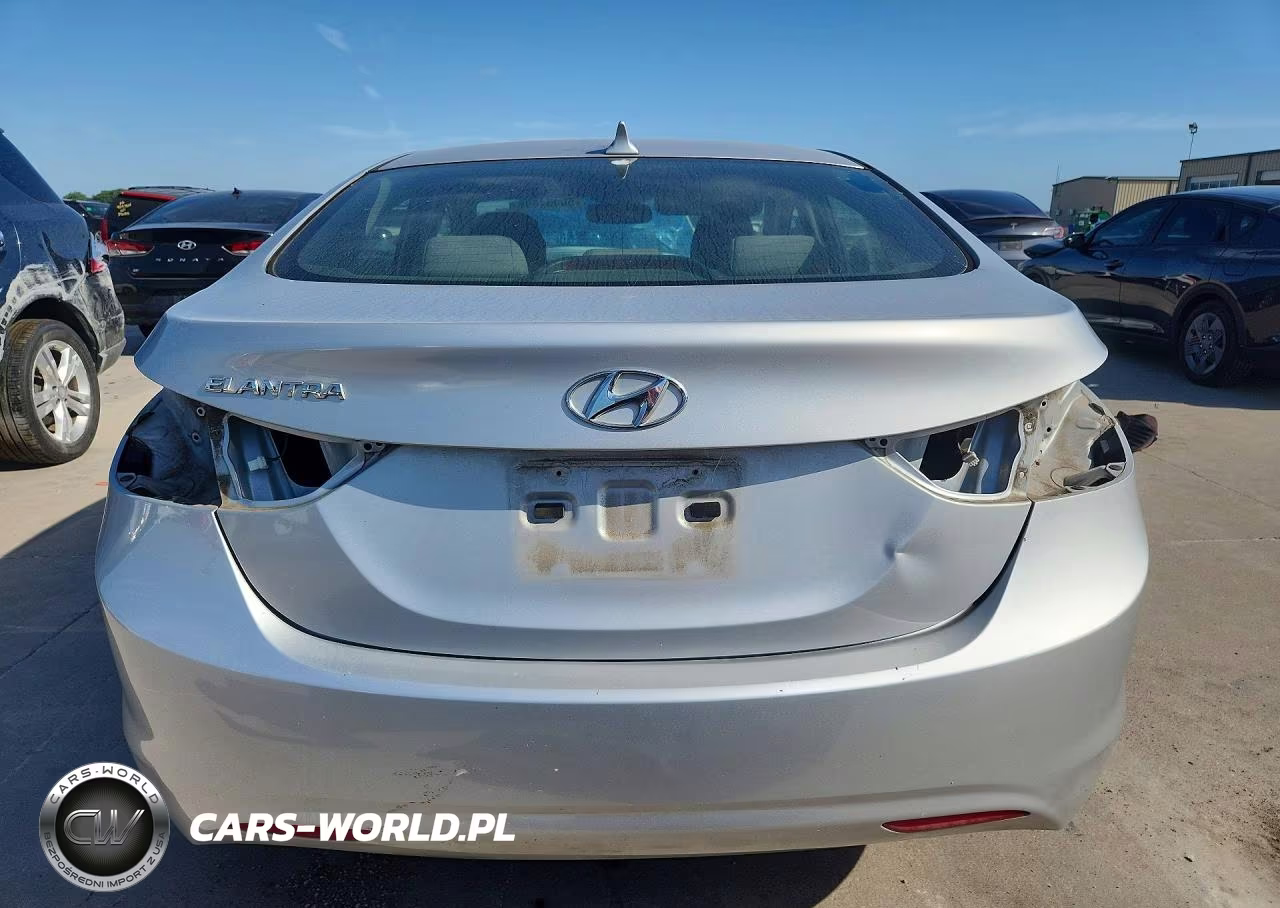 2012 Hyundai Elantra Gls VIN:KMHDH4AE3CU326041 - 6