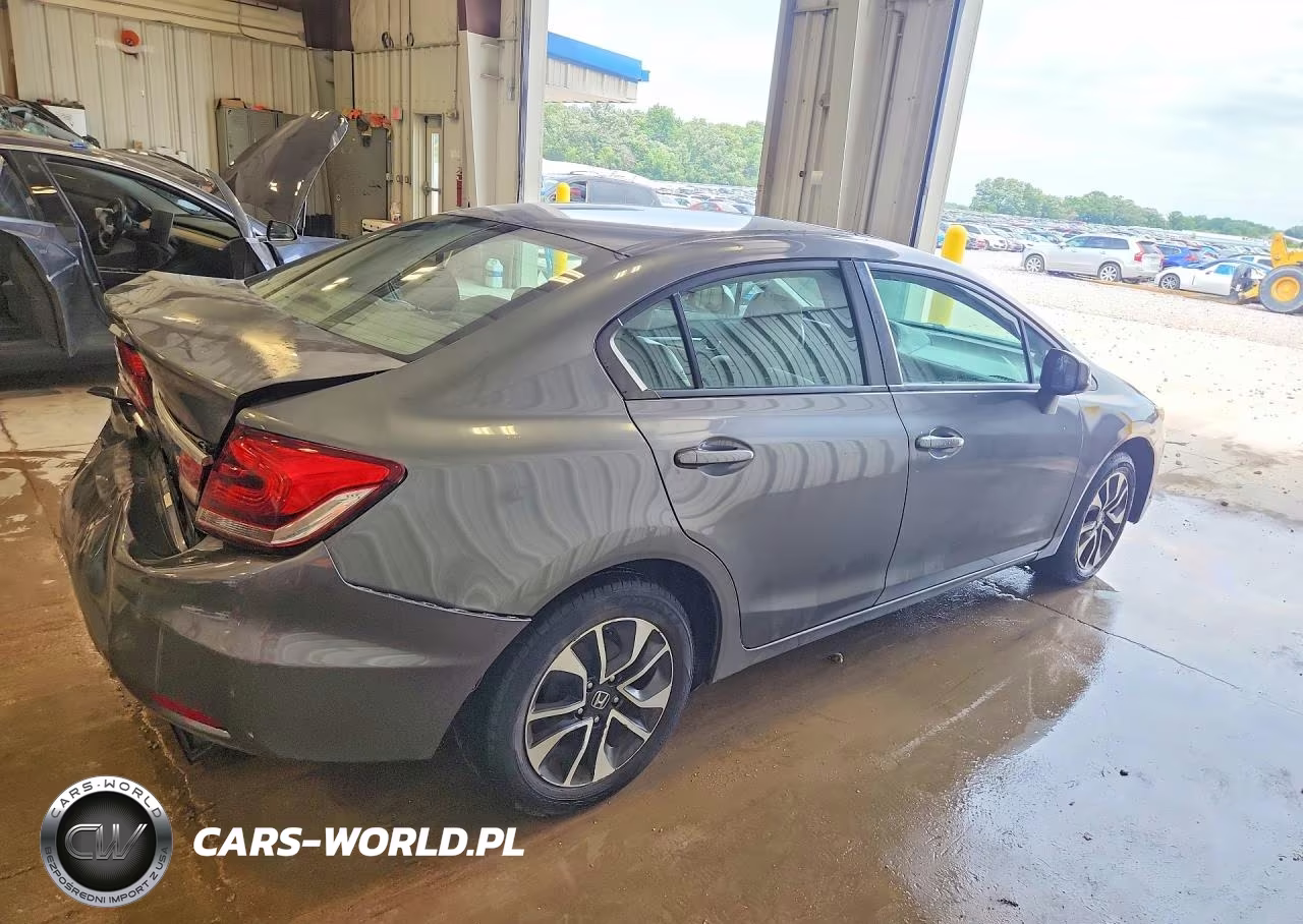 2013 Honda Civic Exl VIN:19XFB2F99DE004003 - 3