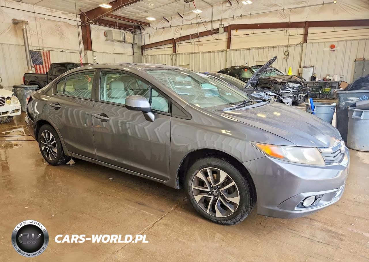 2013 Honda Civic Exl VIN:19XFB2F99DE004003 - 4