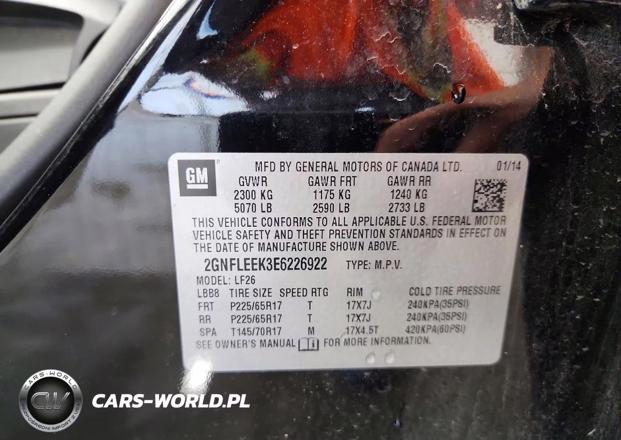 2014 Chevrolet Equinox Ls VIN:2GNFLEEK3E6226922 - 12