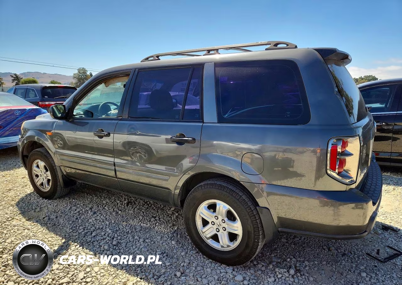 2007 Honda Pilot Lx VIN:2HKYF181X7H521860 - 2