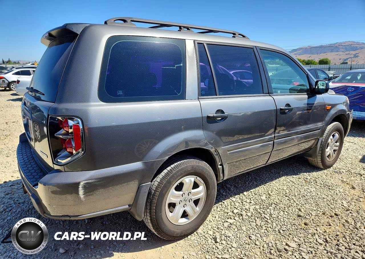 2007 Honda Pilot Lx VIN:2HKYF181X7H521860 - 3